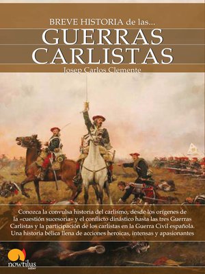 cover image of Breve historia de las guerras carlistas